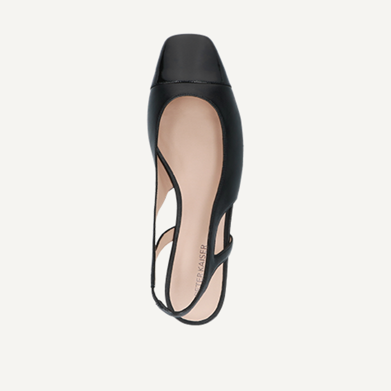 Peter Kaiser 79440 019 Peeptoes & Slingpumps in schwarz