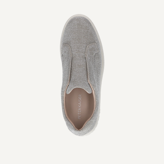 Peter Kaiser 74640 910 sneaker in silver