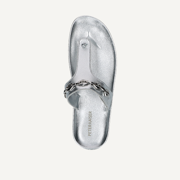 Peter Kaiser 77105 941 Sandaletten in metallic
