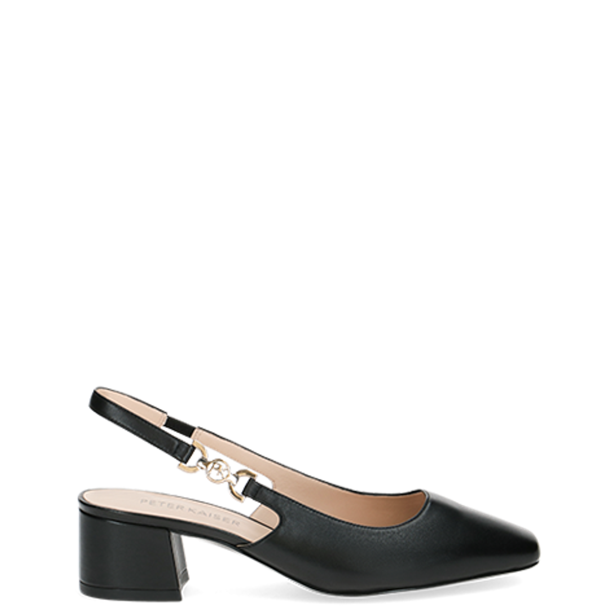 Peter Kaiser 79541 022 Peeptoes Slingpumps in black buy online