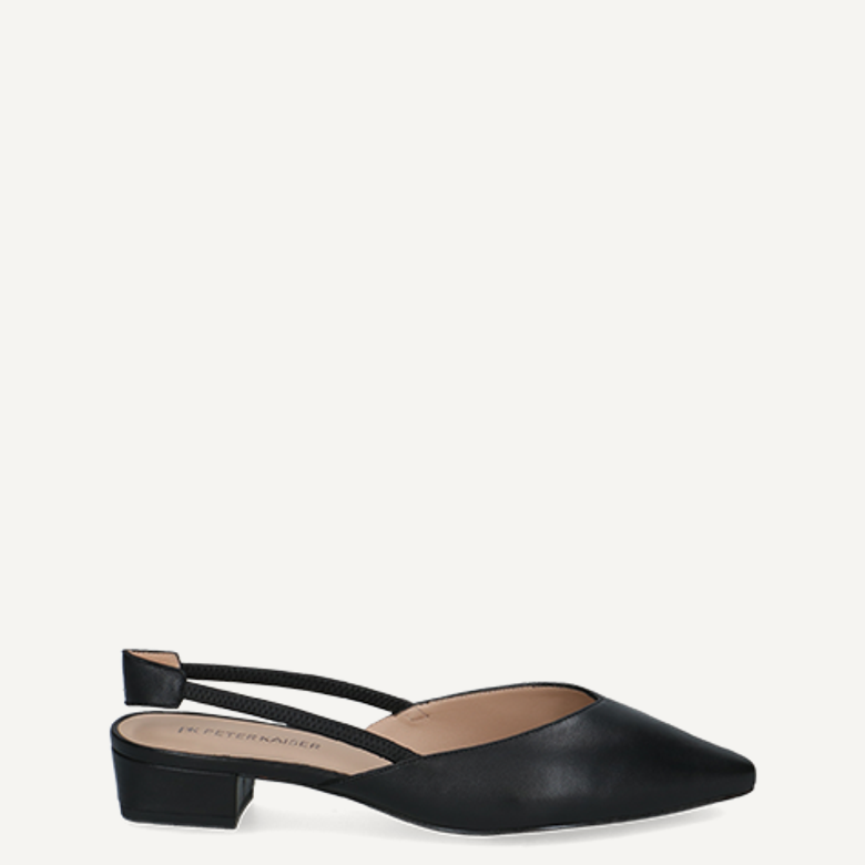 Peter Kaiser 79443 022 Peeptoes & Slingpumps in schwarz
