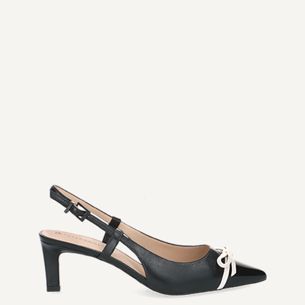 Peter Kaiser 79609 022 Peeptoes & Slingpumps in schwarz