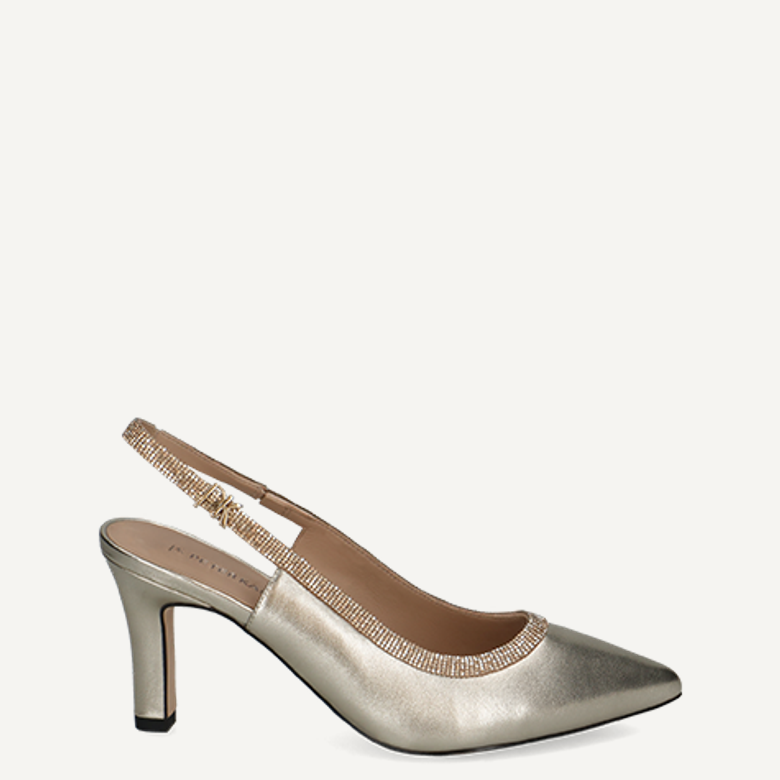 Peter Kaiser 79641 947 Peeptoes & Slingpumps in gold