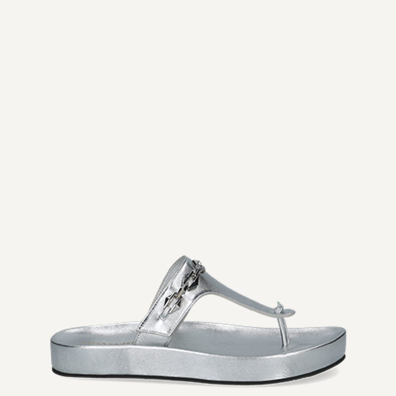 Peter Kaiser 77105 941 Sandaletten in metallic