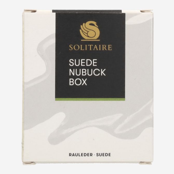 Solitaire Verlours Nubuk Box - Neutral - Front view