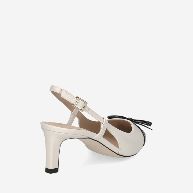 79609 - Cream white/black - Side view