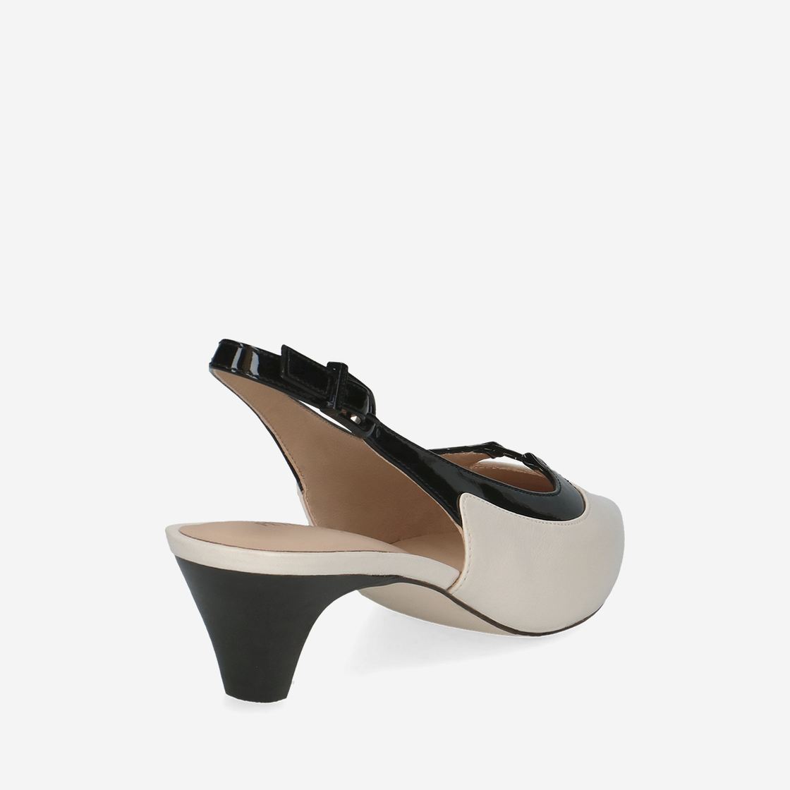  79504 - Cream white/black - Side view